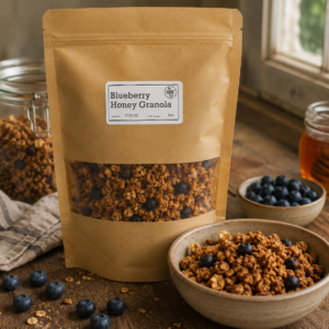 Blueberry Honey Granola