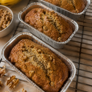 Banana Walnut Mini Loaf