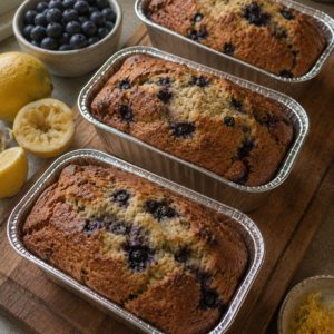Blueberry Lemon Mini Loaf